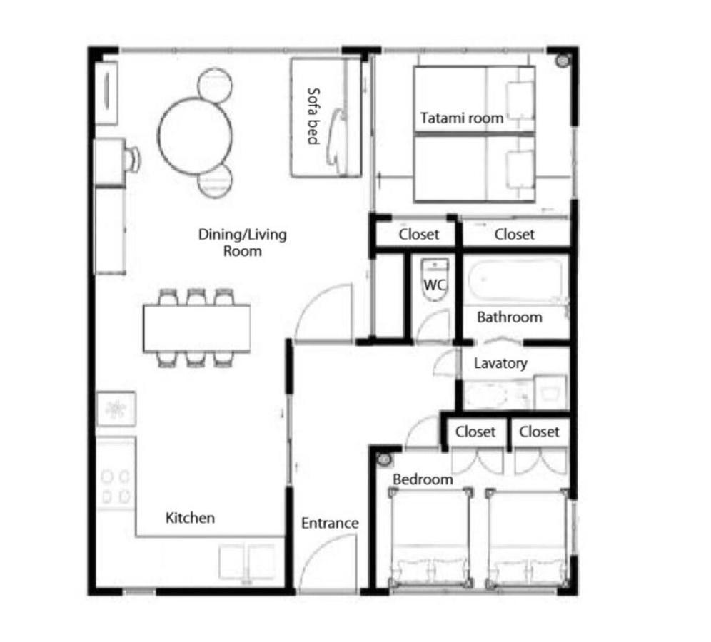 NAVI Azabujuban Apartman Tokió Kültér fotó